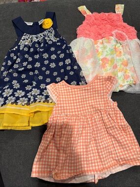 Toddler Girl Dresses-Set of 3
